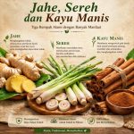 Jahe Sereh dan Kayu Manis