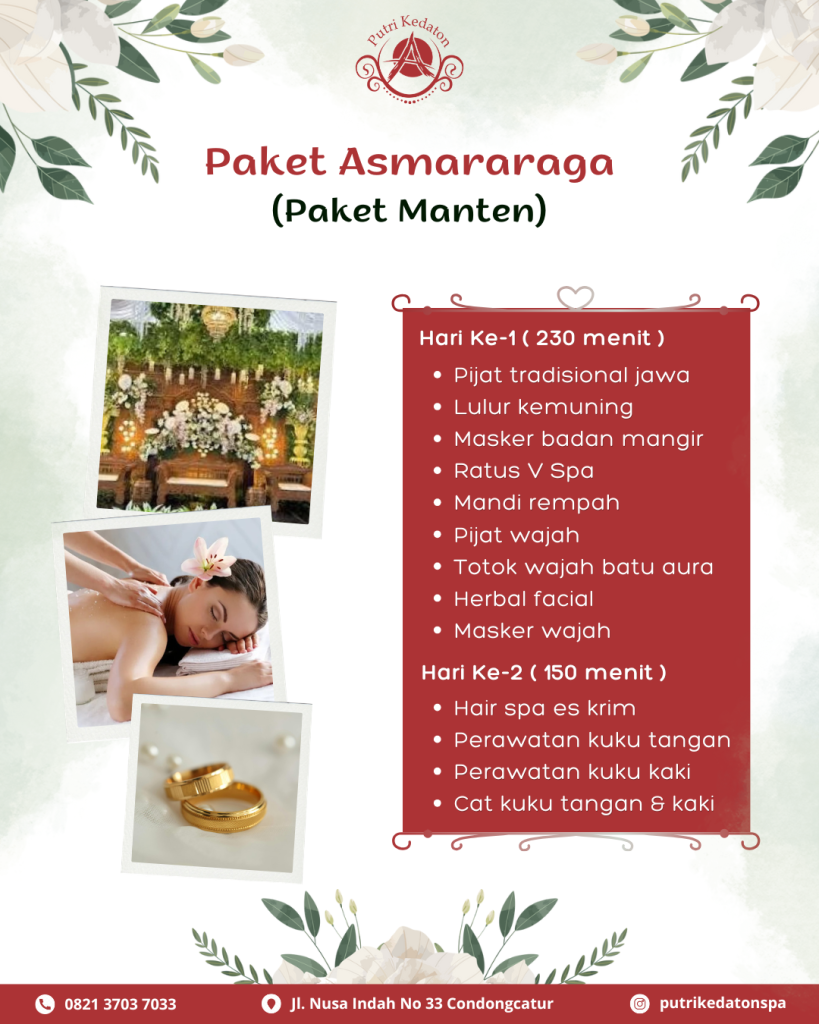 Persiapkan Diri Menjelang Hari Pernikahan